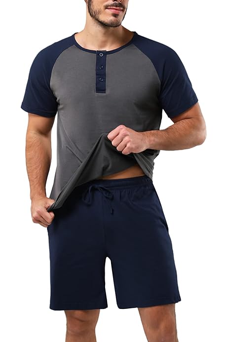 Pijama Massana Hombre DISNEY PATO DONALD MARINO Pijama Verano Hombre