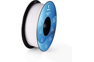 SOKANA PLA Filament 1,75 mm Premium 3D-Drucker PLA Filament mit Rolle ohne Netzwerke, hohe Widerstandsfähigkeit 1 kg (2,2lbs) Durchmessertoleranz +/- 0,02 mm (weiß)