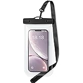 Su ge&ccedil;irmez cep telefonu kılıfı, iPhone 16/15 Pro Max ve Galaxy S24+/S23 7 in&ccedil; su ge&ccedil;irmez cep telefonu kılıfı, kordonlu, IPX