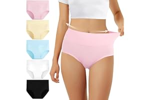 FALARY Culotte Femme Taille Haute Coton 5 pièces