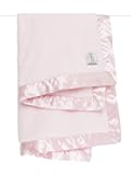 Little Giraffe Chenille Stroller Baby Blanket, Pink, 29'' x 35''