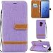 Produktbild Ooboom® Samsung Galaxy S9+ Plus Hülle Stilvoll Flip PU Leder Handy Tasche Case Cover Schutzhülle Wallet Brieftasche Ständer für Samsung Galaxy S9+ Plus - Lila