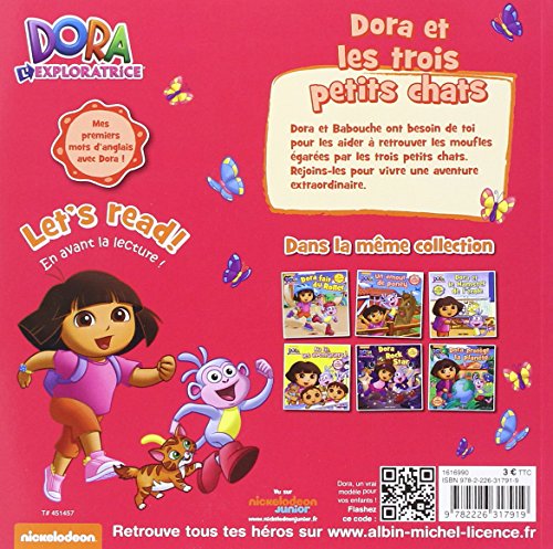 Book's Cover of Dora et les Trois Petits Chats
