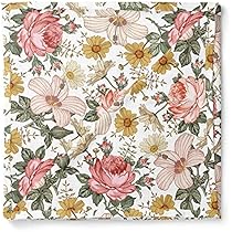 garden floral swaddle