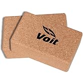 Voit T7440Doğal Mantar Yoga Blok Unisex, &Ccedil;ok Renkli