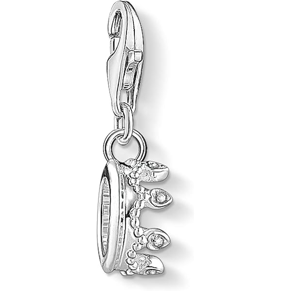 Thomas Sabo Charm Karma Per Donna In Argento 925 - Perla Per Bracciale O Collana, Idea Regalo