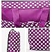 Elifestore New Polka Dots bag in bag - 3pcs Baby bag Nappy Changing Bag Set Diaper Bag ,Purple