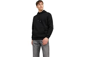 JACK & JONES Men's Jjebradley Noos Sweat Hood Hooded Sweatshirt (Pack of 1)
