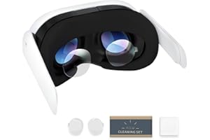 RCSTYLE HiBloks Silicone Lens Protection Film for Meta Quest 3 Accessories, Dust Proof Cover for Oculus Quest 3, Protects Lens from Sunlight, Scratches and Dust