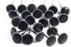 VGEBY Lot de 24 champignons en caoutchouc pour réparation de pneus de voiture