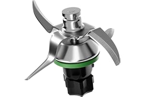 MIYUNN Gruppo Coltelli per Vorwerk Bimby TM5/TM6, Rimpiazzo di Lame per Vorwerk Thermomix Bimby TM5 e TM6 Lame in Acciaio Inox