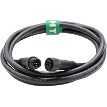 HangTon Câble NMEA 2000 Alimentation 1 M – Connecteur En T 5 Broches, 12/24V 4A, Marin Lowrance Garmin Raymarine