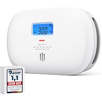 Détecteur De CO2 ABUS AirSecure CO2WM110 - Secteur Et Batterie, Sécurité Intérieure