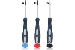 MELLBREE Cacciavite di precisione con punta magnetica per riparazione Nintendo Switch, set di cacciaviti per Nintendo Switch Tri Wing Y0 Y00 Cross Wing PH00