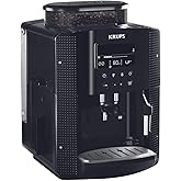 Krups EA8150 Essential Macchina da caffè Automatica, Arabica, Display, 1450 W, 1 Decibel, Nero