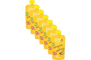 BFYSYO Ella's Kitchen Organic Apples & Bananas (7 x 120g)