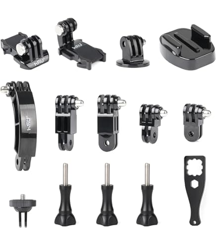 Universal Action Camera Accessory Kit For GoPro Hero 13 12 11 10 9 8 7 6 5 Go