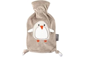 Fashy, borsa dell'acqua calda, 0,8 litri, pinguino