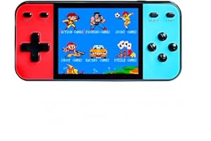 CZT 3.0" Console per Videogiochi Portatile da 240 Giochi Integrati per Azione/Sport/Aparatutto/Corse Si collega alla TV Giocattoli Elettronici Casual la casa Ideali Come Regali di Natale/feste