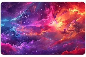 Peacoblue Bank Card Sticker Credit Debit Card Custom Skin Cover Protector Colorful Starry Sky, 4 Styles Waterproof Scratch-Proof and Attractive Decal for Most Popular EBT Transportation Key Card
