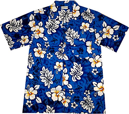 Preisvergleich Produktbild Hawaiishirt "Classic Flowers" 100% Baumwolle, Gr. 3XL