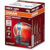 Osram Ampul Night Breaker Laser HB3 12V 60W%150'ye kadar Fazla Işık 150M'ye kadar Fazla G&ouml;r&uuml;ş A&ccedil;ısı,%20'ye kadar Beyaz Işık 9