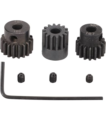 Traxxas Getriebe-Ritzel – 19 Zähne (32P), Heavy Duty, Aus Gehärtetem Stahl, Für 3 Mm Schäfte