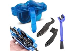VAKKI Nettoyeur de Chaîne De Vélo Outils d'entretien Nettoyeur de pétrole Bike Chain Cleaner pour Tous Les Types de Vélos et VTT