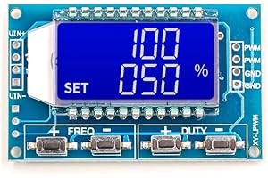 DollaTek 1Hz-150Khz Signal Generator Module Adjustable PWM pulse frequency duty cycle adjustable module square wave rectangular wave