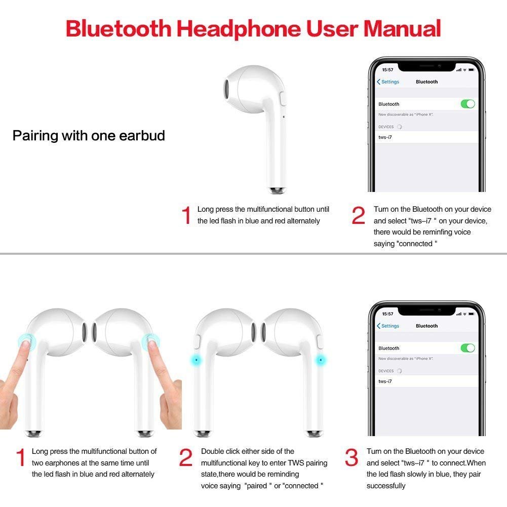Auriculares-Bluetooth-Auriculares-Inalmbricos-Auriculares-Bluetooth-41-InEar-Auriculares-Auriculares-Estreo-In-Ear-Micrfono-Manos-Libres-Incorporado-para-AndroidPhone