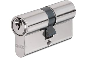 ABUS E50 N 30/35 – eurocilindro Serreta nickel | Högkvalitativ profilcylinder med borrskydd för ökad inbrottssäkerhet – perfekt för dörrlås