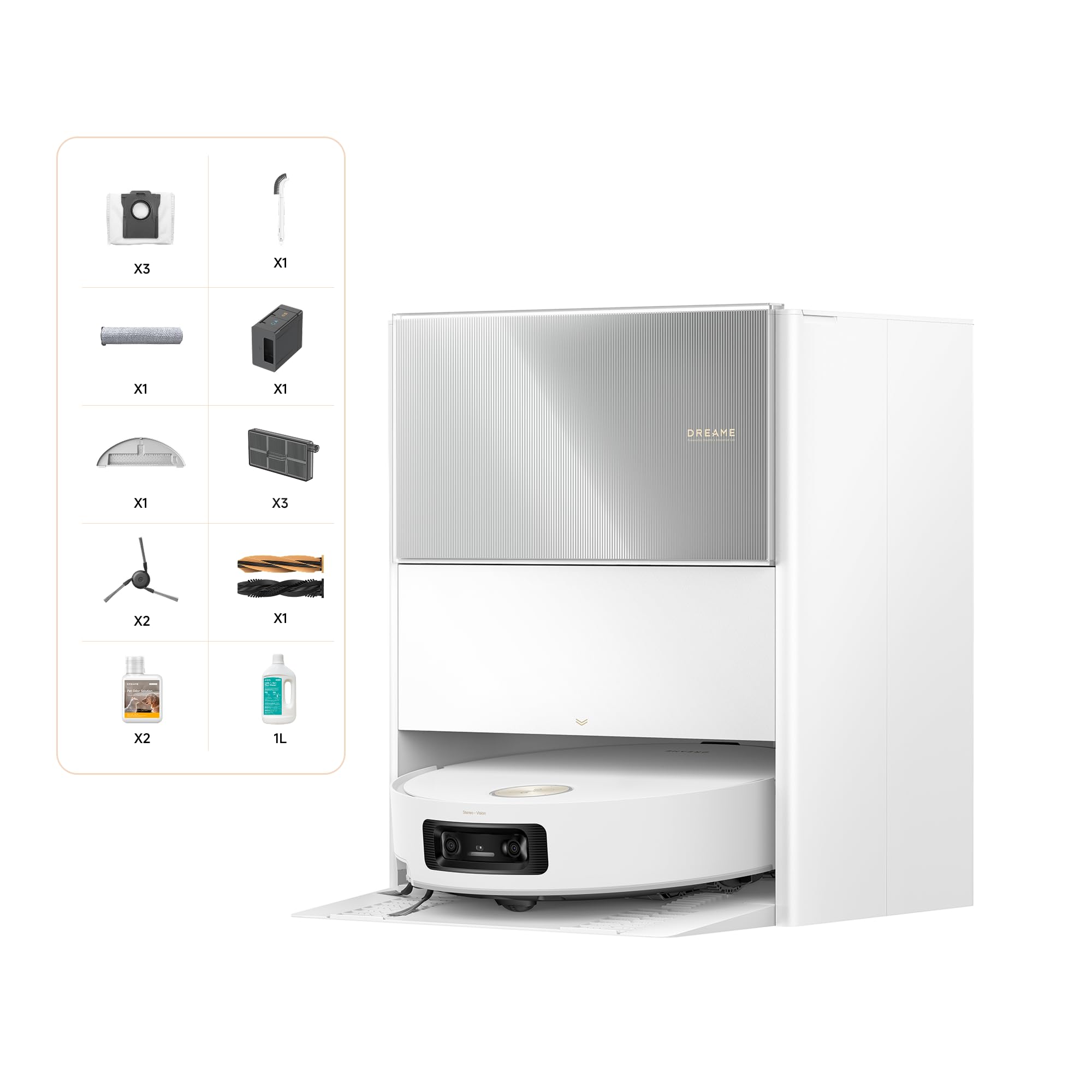 DREAME Aqua10 Ultra Roller Complete Robot Aspirapolvere