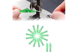 Changtai Nadeleinfädler 15pcs Einfädelhilfe für Nähnadeln Nähmaschinen Zubehör Nähnadeln Einfädler Nadel Threading Tool für Handnähen und Nähmaschinen