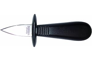 LA BRUNOISE Couteau professionnel à Huîtres. Dit "lancette". Lame en acier inoxydable, manche polypropylène.