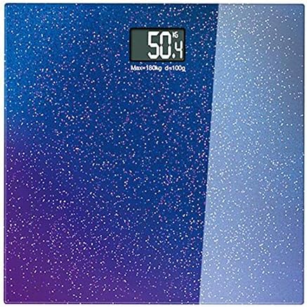 High Precision Digital Bathroom Body Weight Scale/Different Light, Creating Different Colors Design,Light The Beautiful Life - Black Discoloration