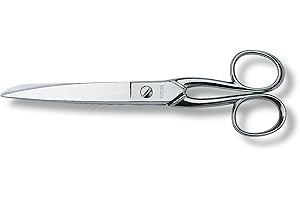 Victorinox France, forbici da casa, lunghezza totale: 18 cm, forgiate, in acciaio inox