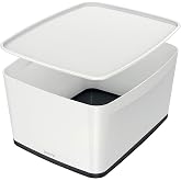Leitz 52161095 MyBox WOW B&uuml;y&uuml;k, kapaklı, Saklama Kutusu