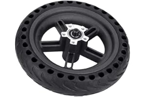 SCOOTISFACTION Rueda trasera sólida de panal con cubo para patinete eléctrico Xiaomi PRO/PRO2