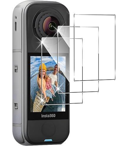 HUIPUXIANG Lot De 2 Protections Écran Verre Trempé Pour DJI Osmo Action - Haute Définition 9H Anti-Rayures