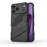 Microcase Xiaomi 17 Matrix Serisi Armor Standlı Perfect Koruma Kılıf - Siyah AL3416