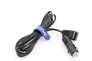 EONVIC Câble d'extension 12 V CC pour mini réfrigérateur Mobicool NFA (angle droit, 3 m)