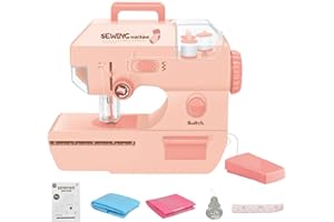 Gusengo La Máquina Coser - Mini Máquina Coser Para Principiantes Máquina Coser Eléctrica Portátil, Kit Costura Para Niños 8 A 12 Años, Niñas Niños Principiantes Regalo