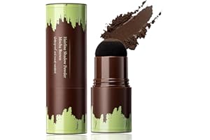 ARCHIDATE Haarpulver für Männer und Frauen - Haarverdichtungs Ansatzpuder - Haarpuder Graue Haare Abdecken - Verdichtung der Wurzeln für dünner werdendes Haar - Wasserfest & Lang anhaltende Sofortige (BRAUN)