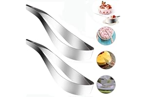 SIMUER Cake Slicer, 2pcs Affettatrice per Dolci in Acciaio Inossidabile 304, taglierina per affettatrice per Torte, pasticcini e Dessert
