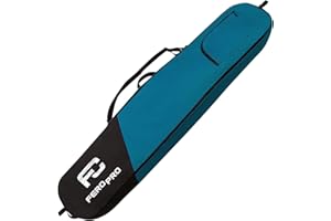 FEROCITY Borsa da snowboard Premium Borsa da sci 170 cm per uomo con tasca con cerniera e tracolla Custodia per attrezzatura per sport invernali [051]