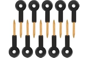 HUNTA HANDLEZONE® Pack of 10 Universal Bolt Keys - Security Rack Star Key for Mortice Door and Window Rack Bolts, 80mm Key Length, 30mm Section