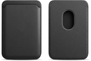 FENQURO 1 Pcs Portefeuille magnétique pour iPhone, Compatible et antidérapant, Doté d'un porte-cartes et d'un système RFID avec aimant, Conçu en PU pour stocker jusqu'à 2 cartes