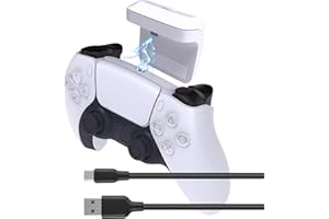 CAELLUMA Batería Recargable 1500mAh para Mando Inalámbrico PS5 · Ligera y Compacta · Compatible con Mando Original · Carga Rápida con USB-C · Indicador de Carga · Fácil de Usar