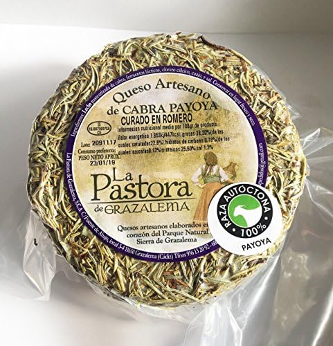 Artisan Goat Cheese cured in rosemary. The Gourmet Maroma Andalusian products from La Sierra de Grazalema, Cádiz, Spain. (1)