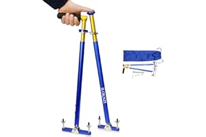 ILOKNZI Contrôle du pouce pour la conduite handicapée, aide à la conduite portable, contrôle manuel de la voiture, longueur réglable, avec sac de rangement